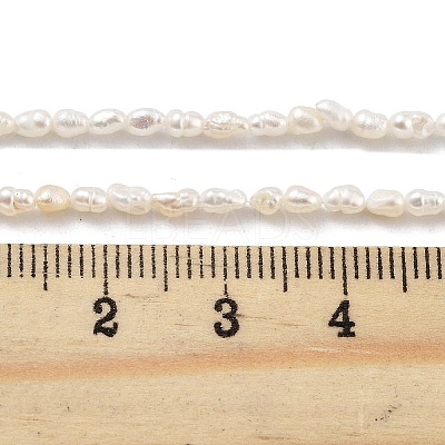 Natural Keshi Pearl Cultured Freshwater Pearl Beads Strands PEAR-P062-21-1