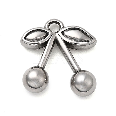304 Stainless Steel Pendants STAS-B103-01A-P-1