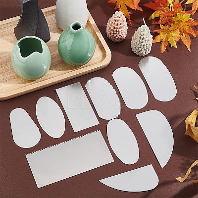 201 Stainless Steel Clay Knife Sets TOOL-UN0001-16-1