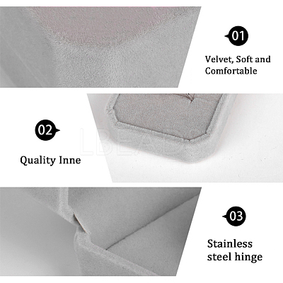 Square Velvet Ring Boxes VBOX-BC0001-01-1
