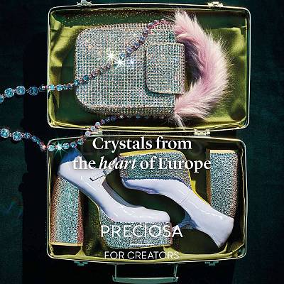 Preciosa&reg MAXIMA Crystal Fancy Stones Y-PRC-FC12-70350-1