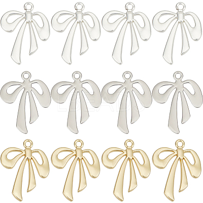 30Pcs 3 Colors Rack Plating Alloy Pendants FIND-SP0002-49A-1
