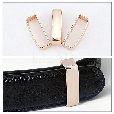 1 Set Alloy Belt Buckle Loop DIY-GF0005-80LG-1