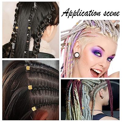 Twisted Hair Coil Dreadlock Beads FIND-NB0001-58-1