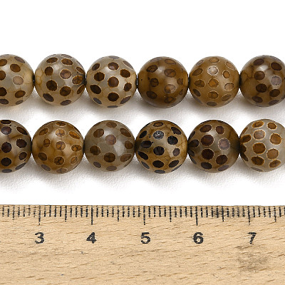 Tibetan Style dZi Beads Strands GG-NH0001-A02-10MM-1