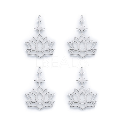 Non-Tarnish 201 Stainless Steel Pendants STAS-N090-LA909-1-1