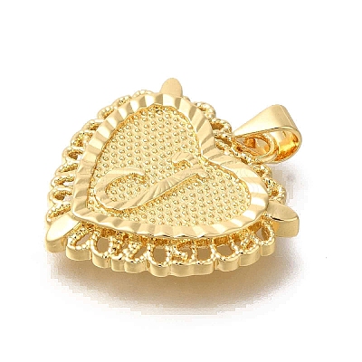 Rack Plating Brass Pendants KK-I722-09G-J-1
