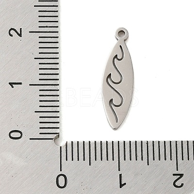 Non-Tarnish 304 Stainless Steel Pendants STAS-S123-03P-06-1