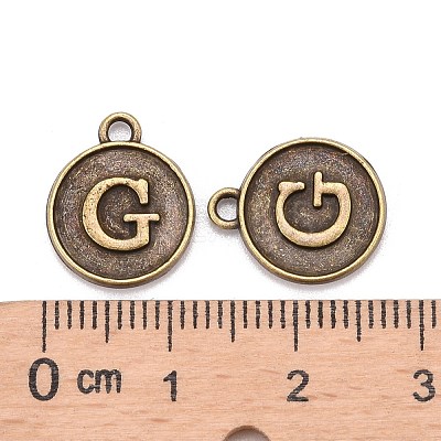 Alloy Pendant Cabochon Settings PALLOY-N156-01G-AB-1