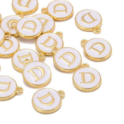 Golden Plated Alloy Charms X-ENAM-S118-01D-1