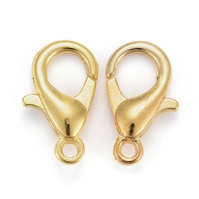 Zinc Alloy Lobster Claw Clasps E105-G-NF-1