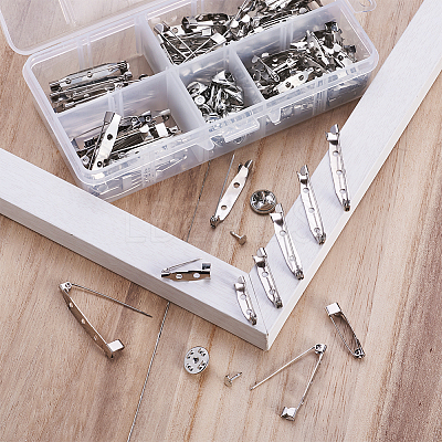 Iron Brooch Findings IFIN-TA0001-27P-1