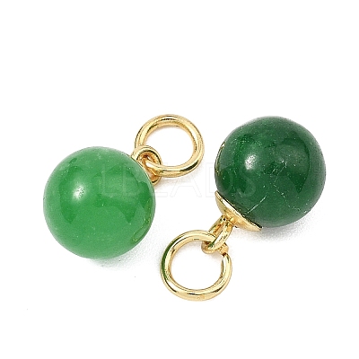 Dyed Natural Myanmar Jade Pendants PALLOY-JF05592-1