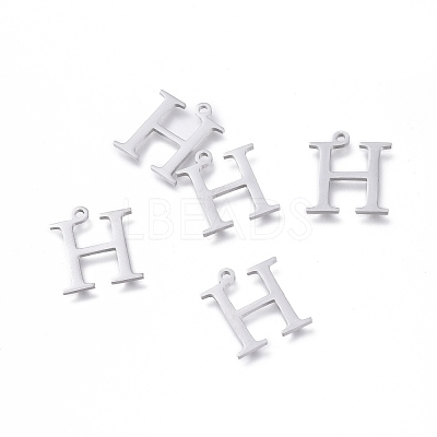 Tarnish Resistant 304 Stainless Steel Charms STAS-K215-02P-1