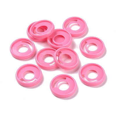 Resin Loose Leaf Ring Round Binder Discs FIND-WH0143-02B-1