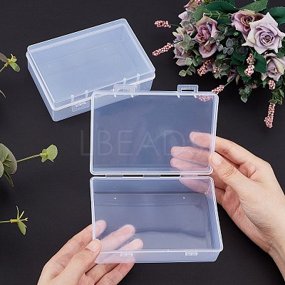 Transparent Plastic Bead Containers CON-WH0072-41A-1