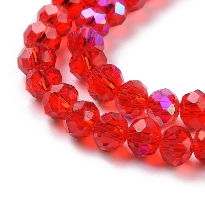 Electroplate Glass Beads Strands EGLA-A034-T1mm-L09-1