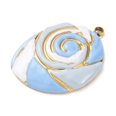 304 Stainless Steel Pendants STAS-Z168-01G-13-1
