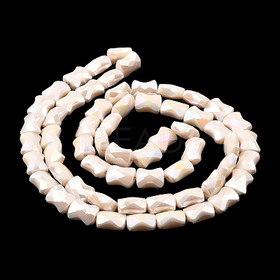 AB Color Plate Glass Beads Strands EGLA-P051-06A-B03-1