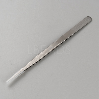 Non-Tarnish 201 Stainless Steel Elbow Tweezers TOOL-WH20006-02A-1