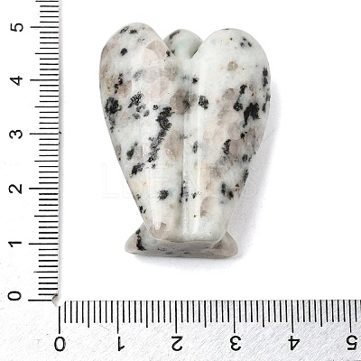 Natural Sesame Jasper Angel Figurine DJEW-N006-01A-39-1