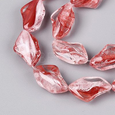 Handmade Lampwork Beads Strands LA-N046-02K-1