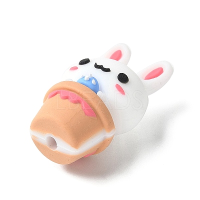 Rabbit Silicone Beads LS-SIL-V001-06-1