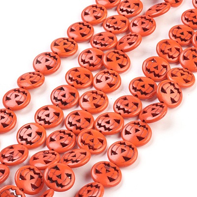 Synthetic Turquoise Beads Strands TURQ-G115-15mm-08-1