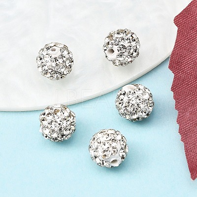 Pave Disco Ball Beads RB-H258-8MM-001-1