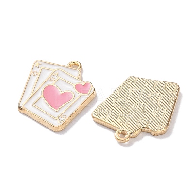 Alloy Enamel Pendants ENAM-O001-11N-G-1