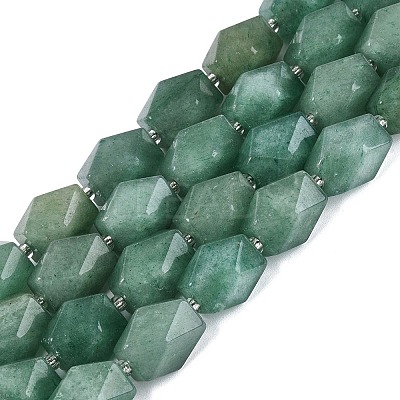 Natural Green Aventurine Beads Strands G-Q608-11L-1