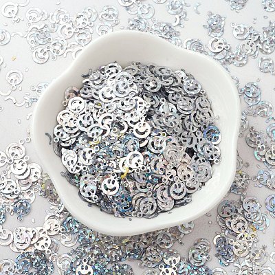 Ornament Accessories Plastic Paillette/Sequins Beads PVC-E001-13-LS02-1