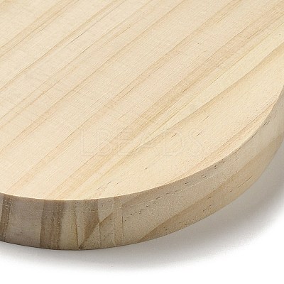 Beech Wooden Bangle & Bracelet & Finger Ring & Beads Display Holder Tray X1-AJEW-D068-01C-1
