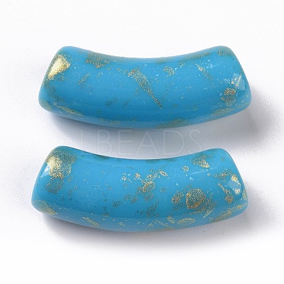 Opaque Acrylic Beads OACR-A016-05-1