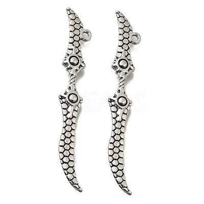Tibetan Style Alloy Big Pendants FIND-G078-30AS-1