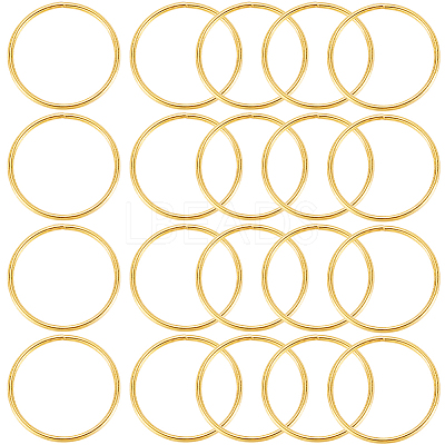 Iron Open Jump Rings FIND-SP0002-63E-1