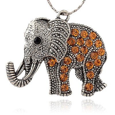 Tibetan Style Alloy Rhinestone Big Pendants ALRI-L048-17AS-1