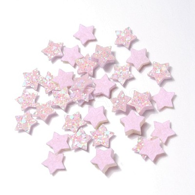 Glitter Non Woven Fabric Decoration Accessories AJEW-WH0002-11A-1