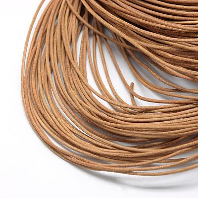 Spray Painted Cowhide Leather Cords WL-R001-2.0mm-05-1