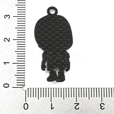Halloween Alloy Enamel Pendants ENAM-M220-02H-B-1