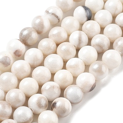 Natural Persian Jade Beads Strands X-G-A255-A02-02K-1