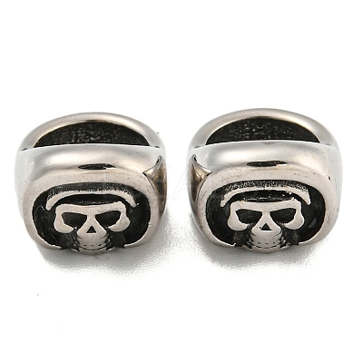 316 Surgical Stainless Steel Beads STAS-Q326-06AS-06-1
