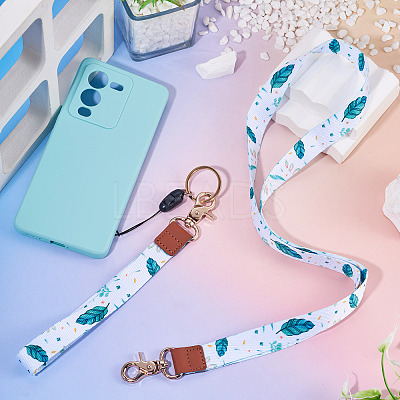 1 Set Polyester Mobile Straps HJEW-TA0001-40B-1
