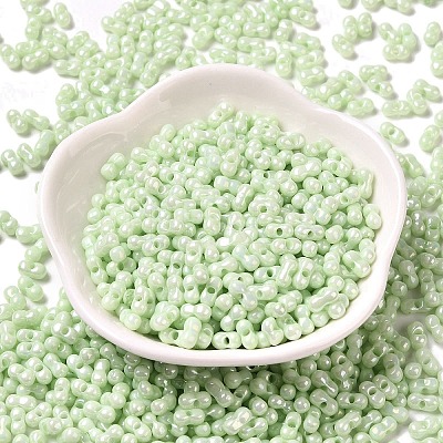 Opaque Colours Luster Glass Seed Beads X1-SEED-B001-01A-10-1
