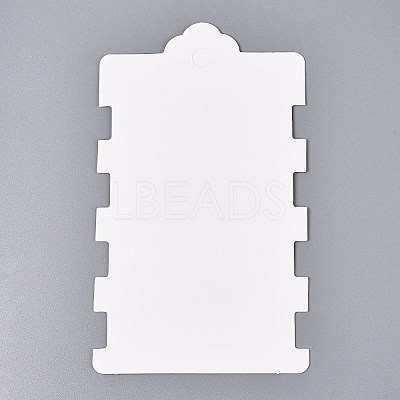 Cardboard Paper Jewelry Display Cards for Hair Ties Storage CDIS-N004-03-1