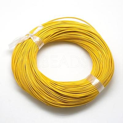 Spray Painted Cowhide Leather Cords WL-R001-1.5mm-12-1
