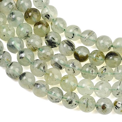 Natural Prehnite Beads Strands LS-GG-CBA7D2C-A01-6mm-1