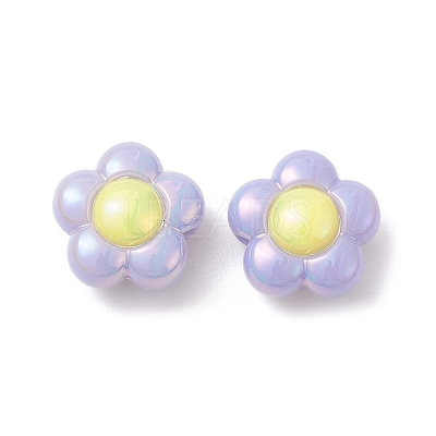 UV Plating Acrylic Beads PACR-R249-07-1