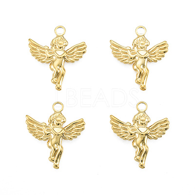 Ion Plating(IP) 201 Stainless Steel Pendants LS-STAS-N098-237LG-1