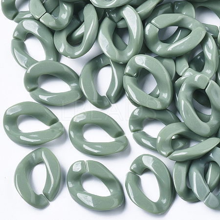Opaque Acrylic Linking Rings OACR-T011-88D-1